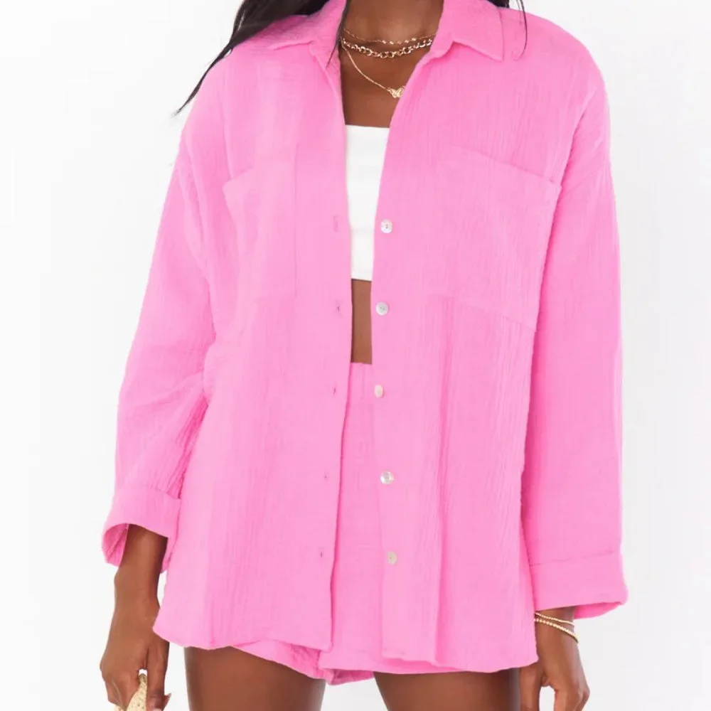 NWT Weekday Button Up - Picture 4 of 8